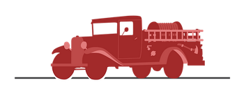Image of a red Firefighter Truck